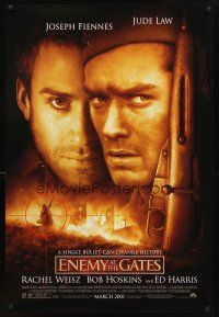 3z219 ENEMY AT THE GATES advance 1sh '01 Jude Law, Joseph Fiennes, Ed Harris, snipers in WWII!