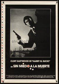 3z220 ENFORCER printer's test Spanish/U.S. 1sh '76 photo of Clint Eastwood as Dirty Harry!
