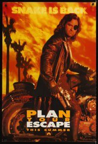 3z223 ESCAPE FROM L.A. teaser 1sh '96 John Carpenter, Kurt Russell returns as Snake Plissken!