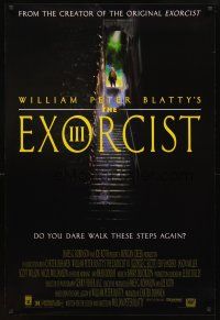 3z232 EXORCIST III 1sh '90 George C. Scott starring in William Peter Blatty sequel!