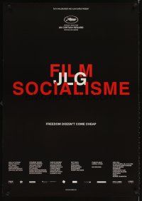 3z256 FILM SOCIALISME 1sh '10 Jean-Luc Godard's three-part movie about socialism!