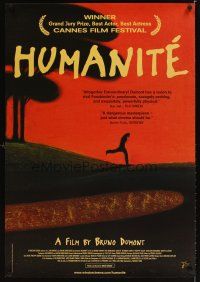 3z346 HUMANITE 1sh '99 Bruno Dumont's L'Humanite, cool art by Lorenzo Mattotti!