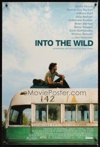 3z382 INTO THE WILD 1sh '07 Sean Penn directed, Emile Hirsch as Christopher McCandless!