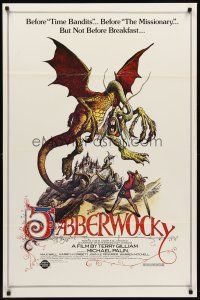 3z388 JABBERWOCKY 1sh R82 Terry Gilliam, Monty Python, great fantasy monster art!