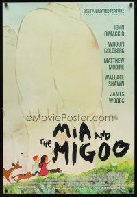 3z508 MIA & THE MIGOO 1sh '11 winner of the Best Animated Feature European Film Award!