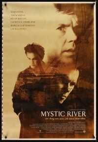 3z541 MYSTIC RIVER printer's test int'l 1sh '03 Sean Penn, Tim Robbins, directed by Clint Eastwood!