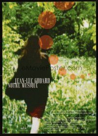 3z560 NOTRE MUSIQUE 1sh '05 Jean-Luc Godard, different image of Sarah Adler!