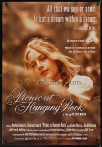 3z593 PICNIC AT HANGING ROCK 1sh R90s Peter Weir classic about vanishing schoolgirls!