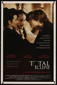 3z806 TOTAL ECLIPSE 1sh '95 Leonardo DiCaprio, David Thewlis, Romane Bohringer!