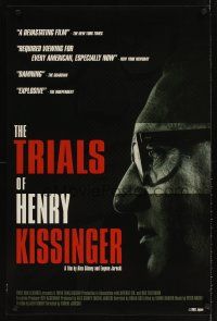 3z821 TRIALS OF HENRY KISSINGER 1sh '02 Eugene Jarecki political documentary!