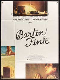 3x627 BARTON FINK French 1p '91 Coen Brothers, John Turturro, great different image!