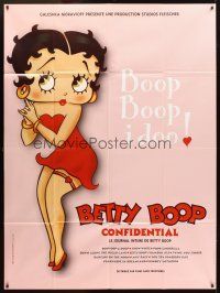 3x638 BETTY BOOP CONFIDENTIAL French 1p '97 full-length image of Max Fleischer's sexy cartoon!