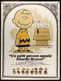 3x655 BOY NAMED CHARLIE BROWN French 1p '70 Peanuts, different art with Snoopy by Charles Schulz!