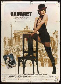 3x662 CABARET French 1p '72 Liza Minnelli sings & dances in Nazi Germany, directed by Bob Fosse!