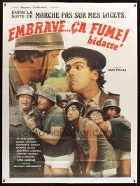 3x715 EMBRAYE BIDASSE CA FUME French 1p '78 Max Pecas, Sylvain Green, wacky military comedy!