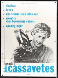 3x773 HOMMAGE A JOHN CASSAVETES French 1p '93 Woman Under the Influence, Chinese Bookie, Faces