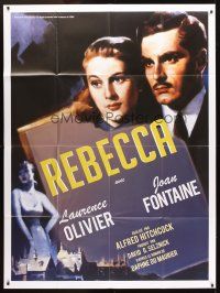3x902 REBECCA French 1p R00s Alfred Hitchcock, Laurence Olivier & Joan Fontaine, different!