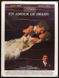 3x943 SWANN IN LOVE French 1p '84 Schlondorff's Un Amour de Swann, Jeremy Irons, Ornella Muti!