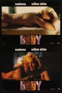 3x594 BODY OF EVIDENCE 7 French LCs '93 includes two sexy close-ups of naked Madonna, Willem Dafoe!
