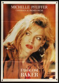3x435 FABULOUS BAKER BOYS Italian 1p '89 different super close up of sexy Michelle Pfeiffer!