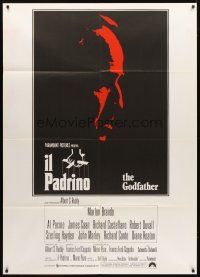 3x449 GODFATHER Italian 1p R80s art of Marlon Brando, Francis Ford Coppola crime classic!