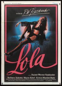 3x488 LOLA Italian 1p '82 directed by Rainer Werner Fassbinder, sexy Barbara Sukowa in lingerie!