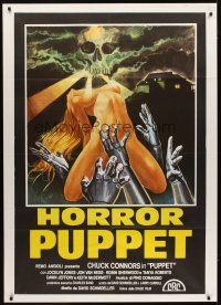 3x542 TOURIST TRAP Italian 1p '79 Charles Band, completely different sexy art, Horror Puppet!