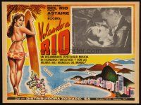 3x273 FLYING DOWN TO RIO Mexican LC R60s romantic c/u of sexy Dolores Del Rio & Gene Raymond!