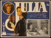 3x290 JULIA Mexican LC '77 Jane Fonda visits Vanessa Redgrave in hospital!