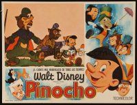 3x309 PINOCCHIO Mexican LC R70s Disney classic cartoon about a wooden boy who wants to be real!