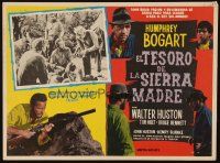 3x342 TREASURE OF THE SIERRA MADRE Mexican LC R60s Humphrey Bogart, Tim Holt & Walter Huston!