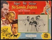 3x346 WE'RE NO ANGELS Mexican LC '55 Humphrey Bogart, Aldo Ray, Peter Ustinov, Joan Bennett