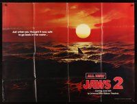 3x177 JAWS 2 subway poster '78 classic 'just when you thought it was safe' teaser image!