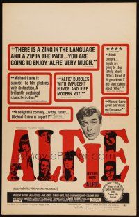 3x003 ALFIE WC '66 British cad Michael Caine loves them and leaves them, ask any girl!
