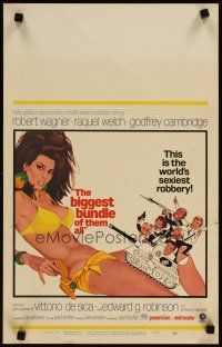 3x013 BIGGEST BUNDLE OF THEM ALL WC '68 full-length art of sexiest Raquel Welch by McGinnis!