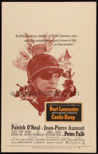 3x022 CASTLE KEEP WC '69 Burt Lancaster in World War II, directed by Sydney Pollack!