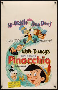 3x105 PINOCCHIO WC R62 Disney classic fantasy cartoon about a wooden boy who wants to be real!