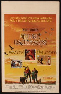 3x141 THOSE CALLOWAYS WC '65 Walt Disney, Brian Kieth, they dared to dream the impossible!