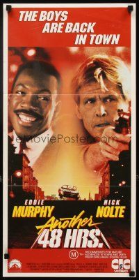 3y452 ANOTHER 48 HRS video Aust daybill '90 ex-con Eddie Murphy & cop Nick Nolte are back in town!