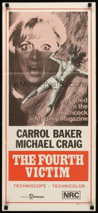 3y613 FOURTH VICTIM Aust daybill '71 La Ultima Senora Anderson, Carroll Baker!
