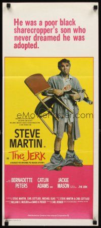 3y697 JERK Aust daybill '79 wacky Steve Martin is the son of a poor black sharecropper!