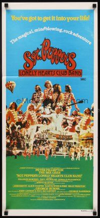 3y914 SGT. PEPPER'S LONELY HEARTS CLUB BAND Aust daybill '78 George Burns, Bee Gees, the Beatles!