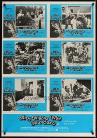 3y351 ANY WHICH WAY YOU CAN Aust LC poster '80 Clint Eastwood & Sondra Locke + Ruth Gordon!
