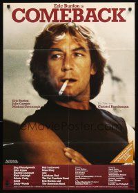 3y210 COMEBACK German '82 Buschmann directed, great image of musician Eric Burdon!