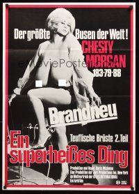 3y220 DOUBLE AGENT 73 German '74 Chesty Morgan is more woman than any man can handle!