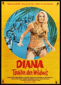 3y233 EVE German '68 sexy Celeste Yarnell in jungle sexploitation action!