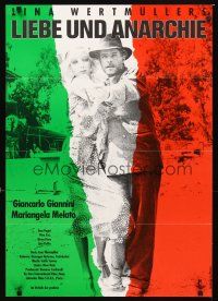 3y279 LOVE & ANARCHY German '73 Lina Wertmuller, Giancarlo Giannini, Mariangela Melato