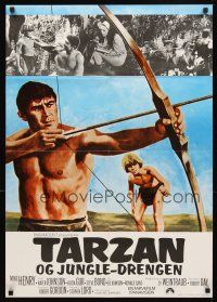 3y327 TARZAN & THE JUNGLE BOY German '68 could Mike Henry find Steve Bond in the wild jungle?