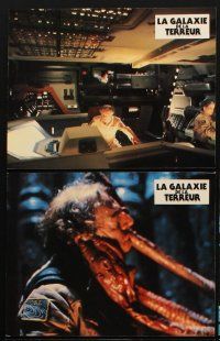 3y134 GALAXY OF TERROR 8 French LCs '81 Edward Albert, Erin Moran, sci-fi/horror images!