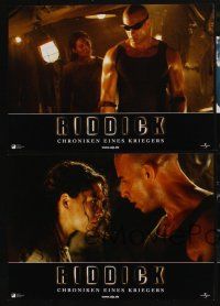 3y085 CHRONICLES OF RIDDICK 8 German LCs '04 Vin Diesel, Colm Feore, Thandie Newton!